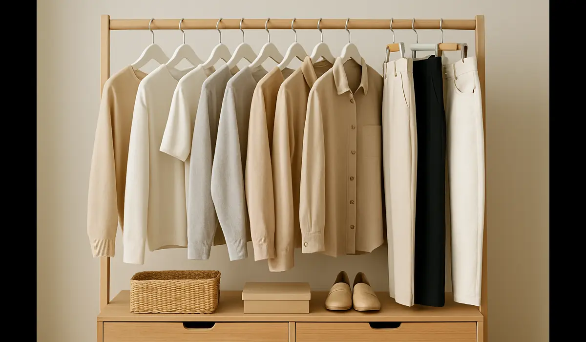 best minimalist living tips capsule wardrobe