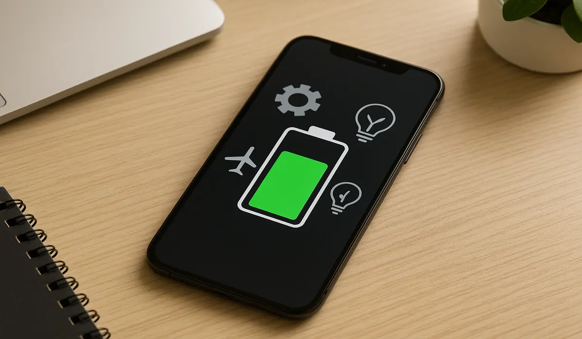 hero image showing tips to increase battery life on smartphone