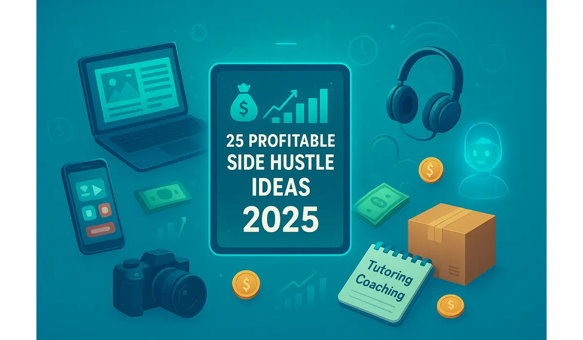25 Profitable Side Hustle Ideas to Earn Extra Money