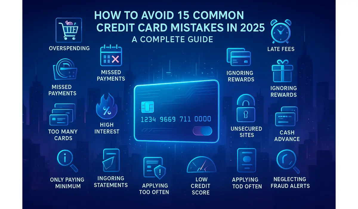 Avoid 15 Common Credit Card Mistakes