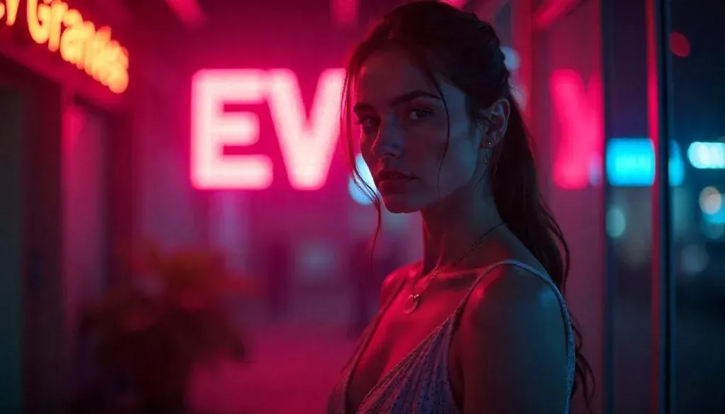 Futuristic city showcasing EV market growth and electric vehicle market expansion with sustainable charging stations.