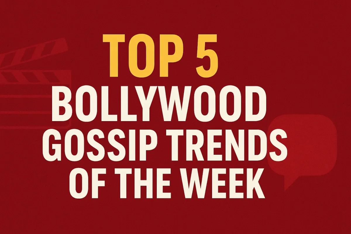 Bold digital graphic with the text "Best OTT Shows to Binge This Weekend" on a red background, featuring a TV icon on the lef