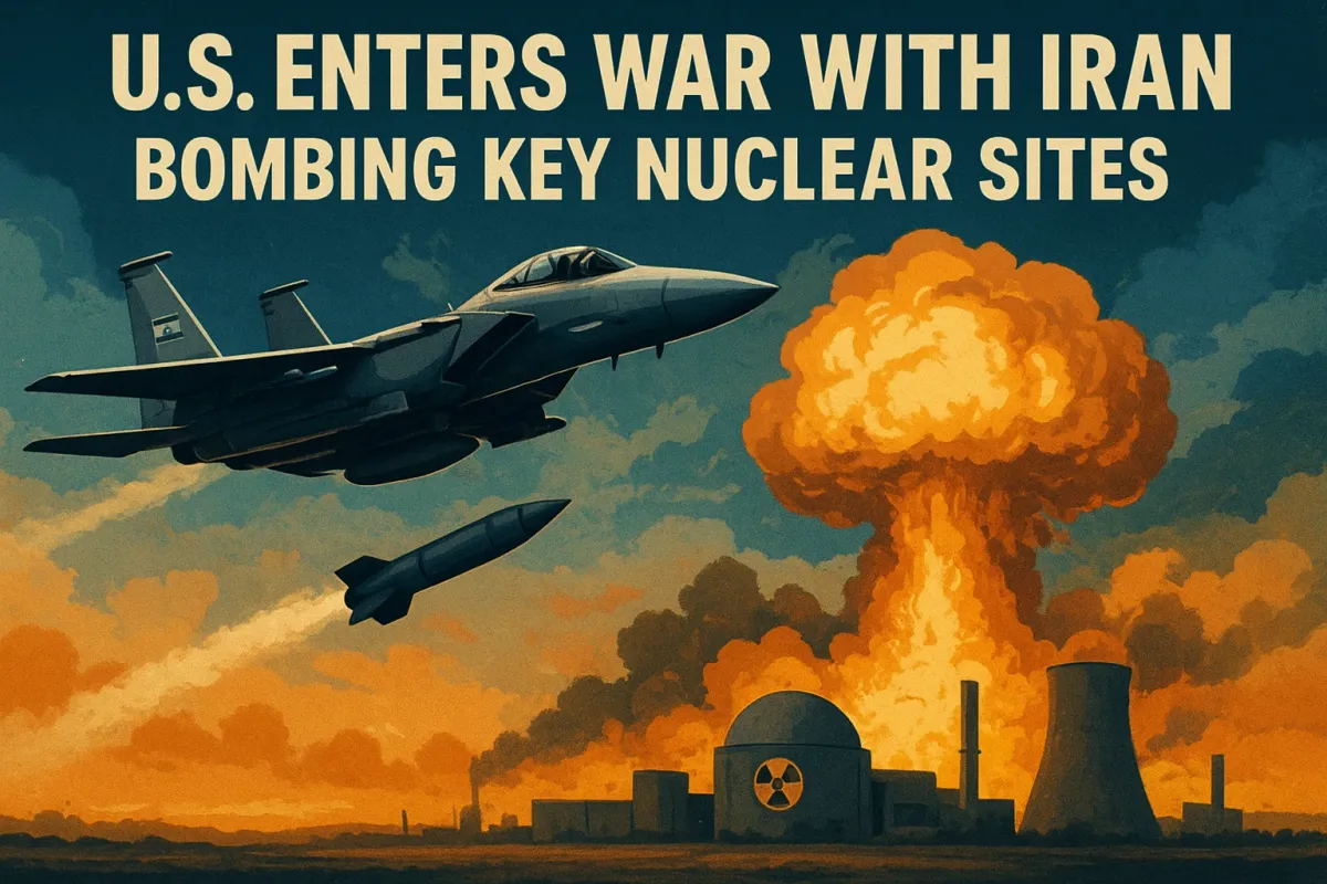 U.S. Enters War With Iran, Bombing Key Nuclear Sites – Explained
