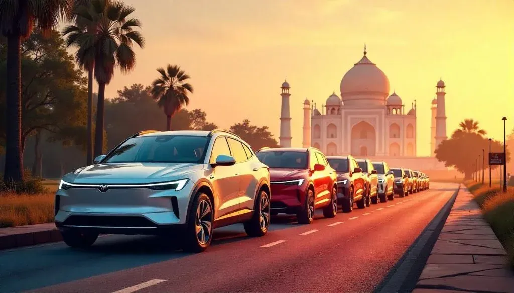 Lineup of upcoming SUV launches in India 2025 with eco-friendly designs.