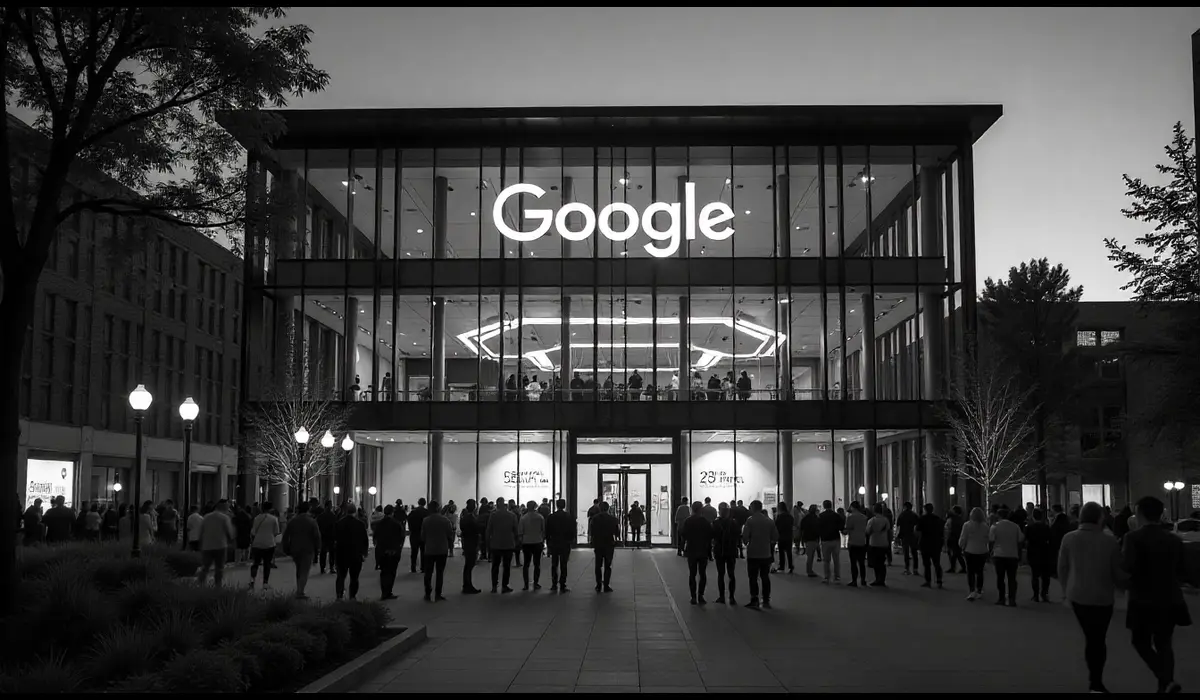 google 27 years old history timeline headquarters celebration