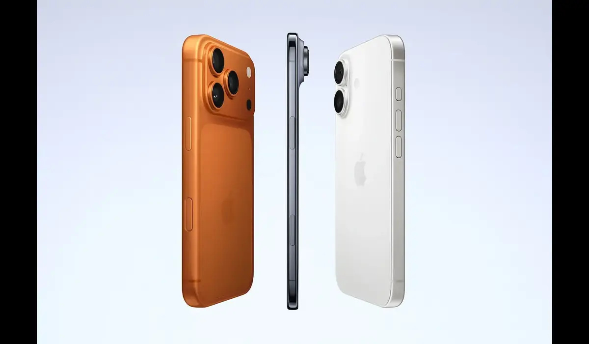 iPhone 17 Pro vs Titanium iPhones side comparison