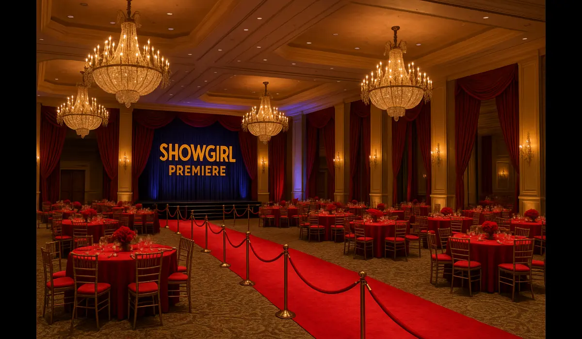 The official release party of a showgirl release date venue