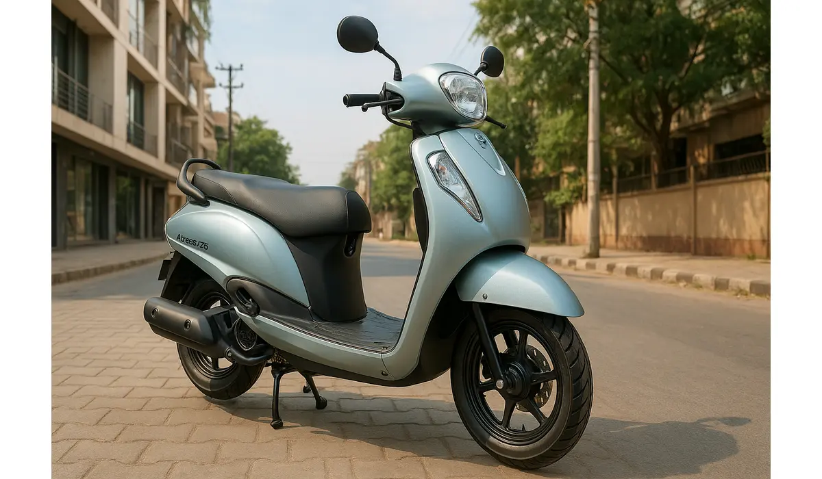 suzuki access 125 colours 2025 aqua silver