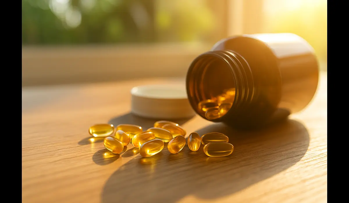 Vitamin D supplements and sunlight.