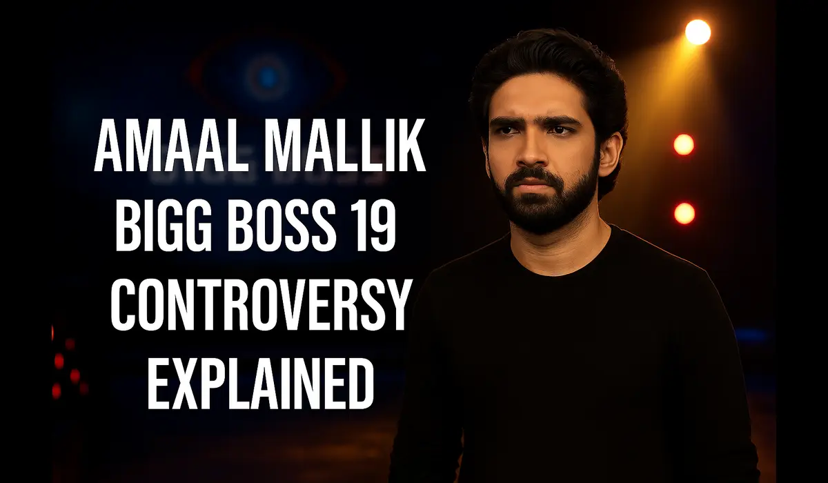 Amaal Mallik in Bigg Boss 19 controversy