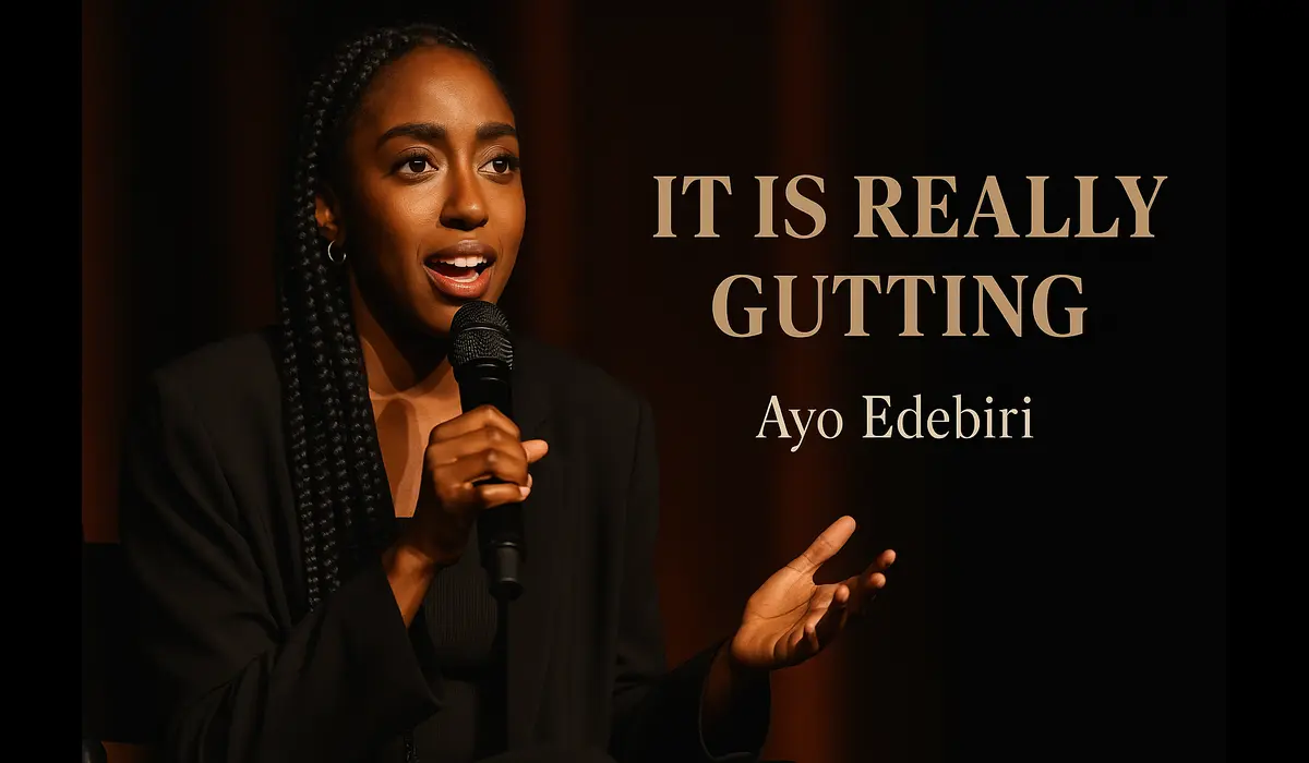 ayo edebiri it is really gutting hollywood issue solution
