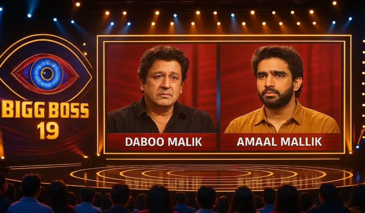 Bigg Boss 19 Daboo Malik Amaal Mallik stage moment