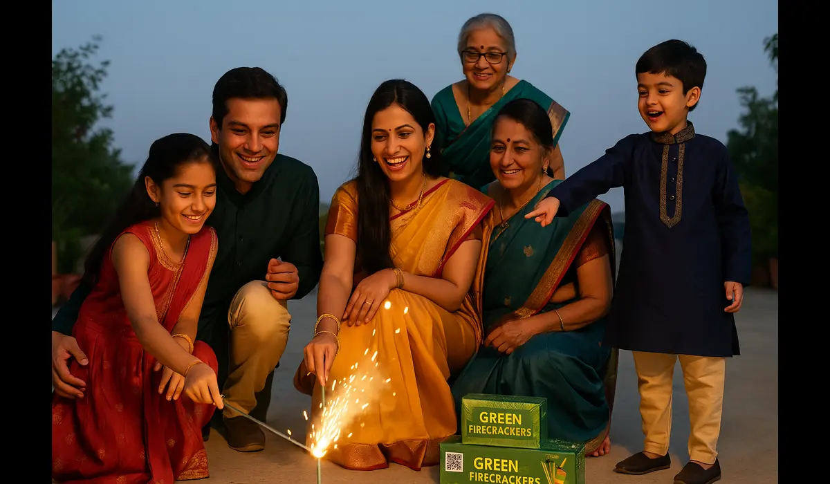 government guidelines for green firecrackers