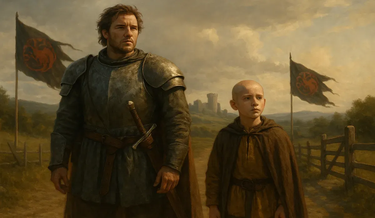 A Knight of the Seven Kingdoms cast & character list featuring Dunk and Egg.