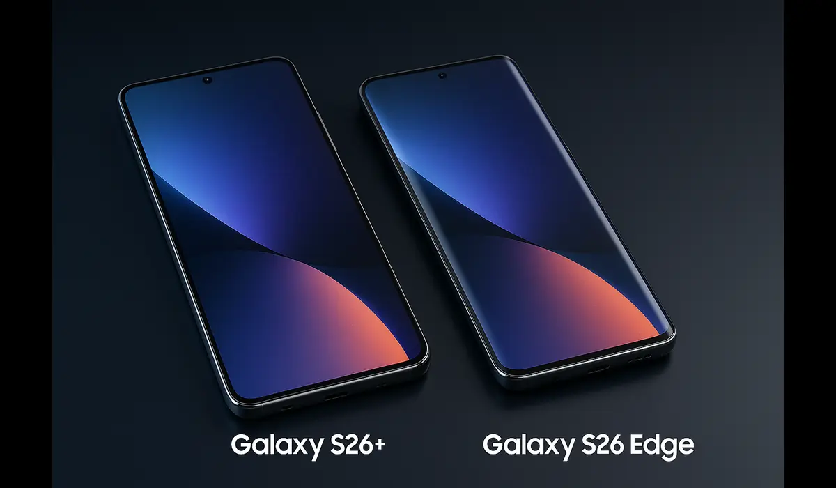 Galaxy S26+ vs Galaxy S26 Edge comparison