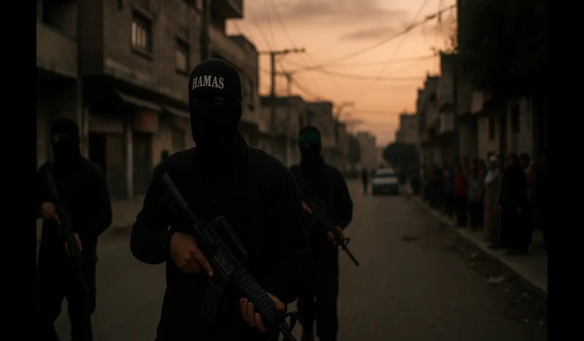 Hamas video release after Gaza executions news