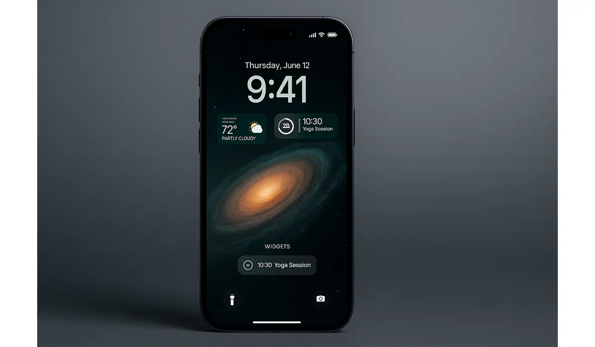 how to use iPhone lock screen options in iOS 26.1