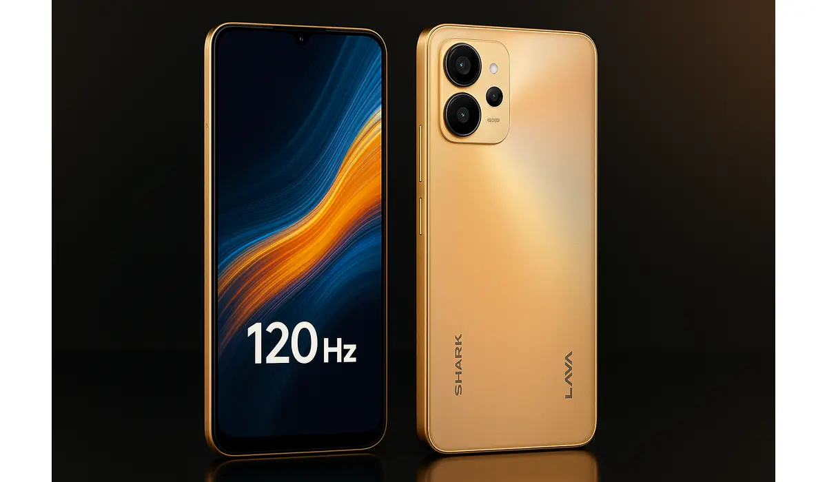 Lava Shark 2 4G full specifications front and back view