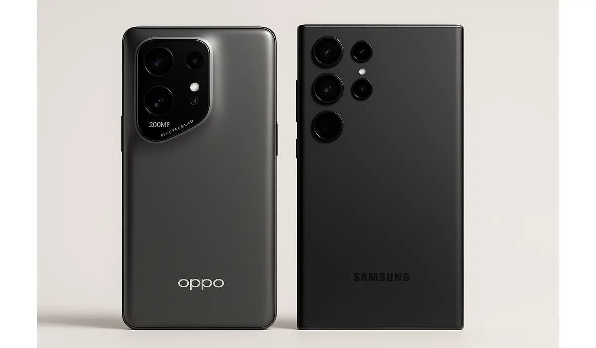 Oppo Find X9 Pro vs Galaxy S25 Ultra camera modules