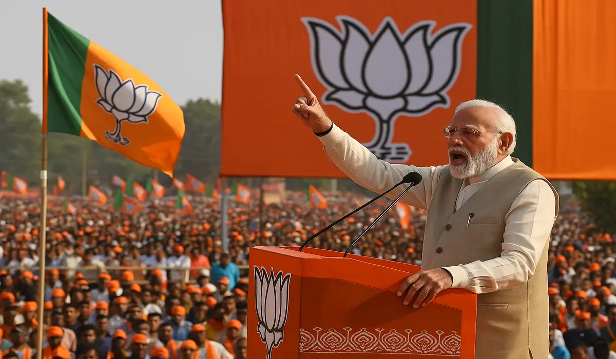 Latest Bihar election news PM Modi Samastipur updates