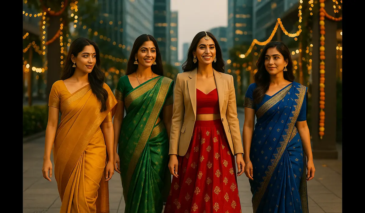 Indian ethnic wear trends 2025