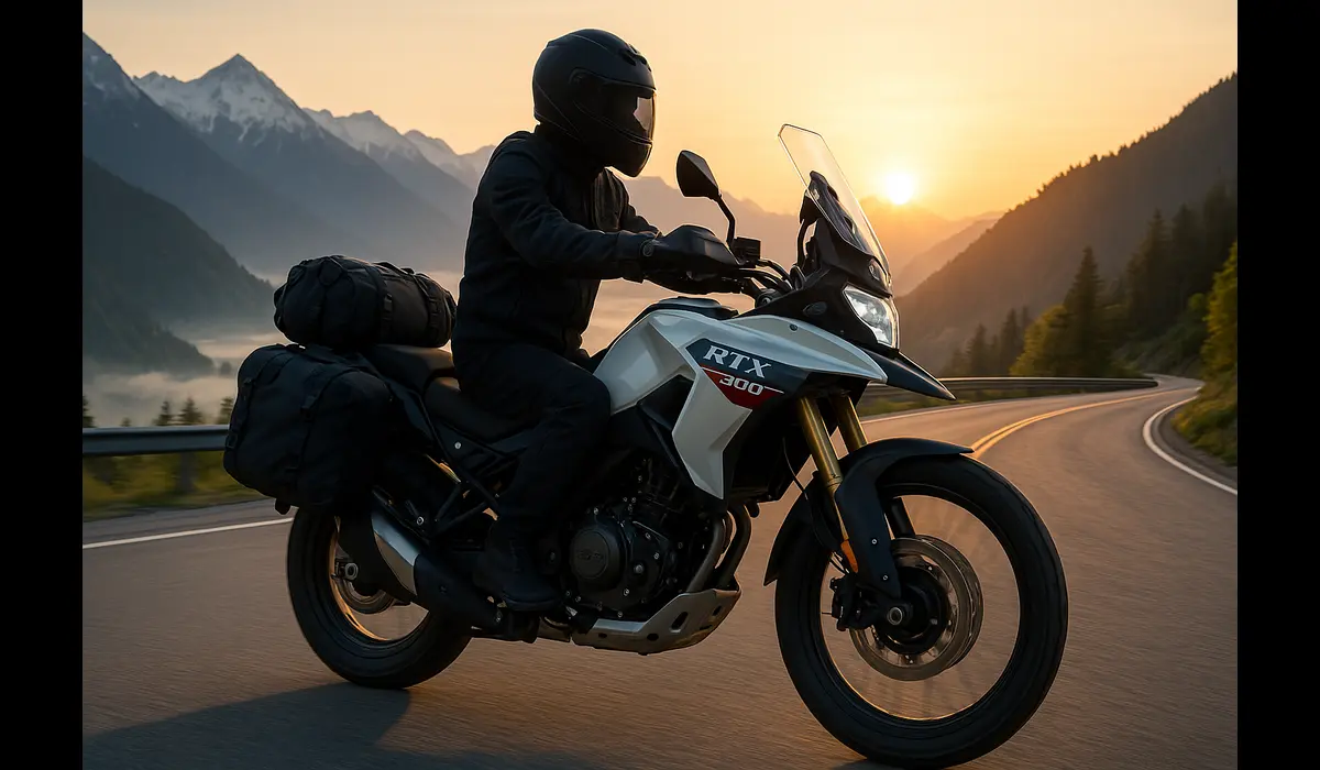 TVS RTX 300 long distance touring capability