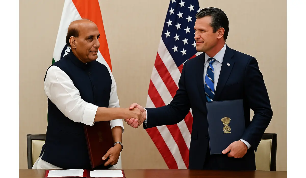India, US finalise 10-year defence pact signing