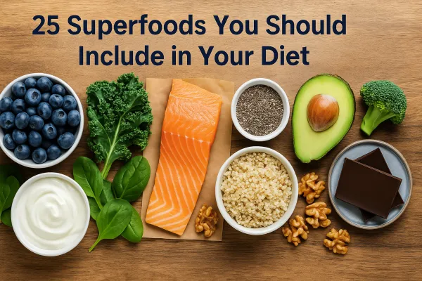 25 Superfoods You Should Include in Your Diet