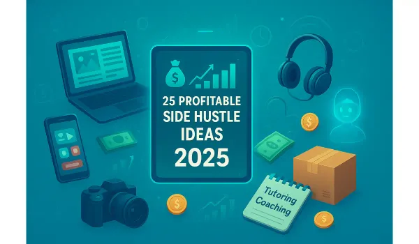 25 Profitable Side Hustle Ideas to Earn Extra Money