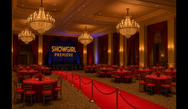 The official release party of a showgirl release date venue