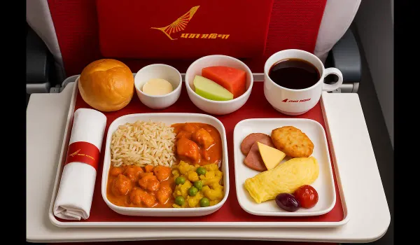 Air India’s in-flight food menu