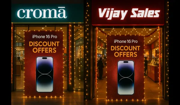 Croma vs Vijay Sales iPhone 16 Pro discounts comparison