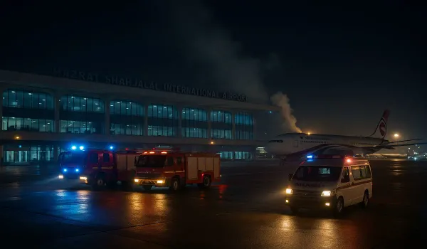 Dhaka Airport Fire and Flight Resumption