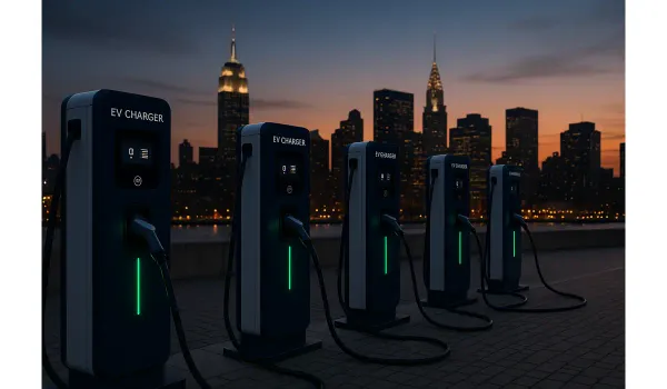 ev charging infrastructure USA comparison India