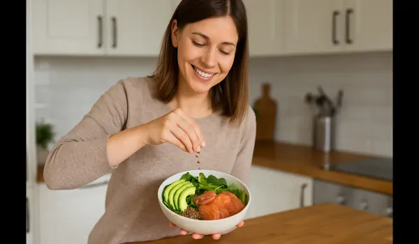 Top hormone-balancing foods for women over 30.