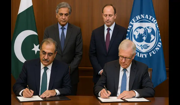 Pakistan IMF loan agreement 2025 details signing ceremony