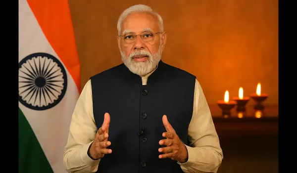 Bharat Mata Ki Jai Diwali message by PM Modi