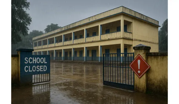 monsoon red alert Kerala Tamil Nadu schools closed today