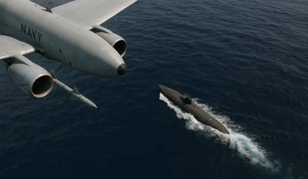 Donald Trump warning 25,000 Americans would die during submarine strike.