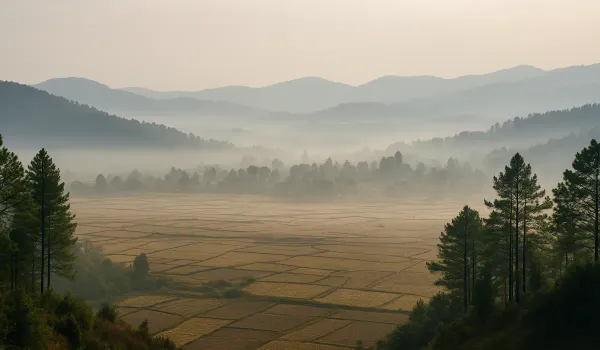 Misty Ziro Valley — offbeat Indian destinations to explore before the New Year begins.