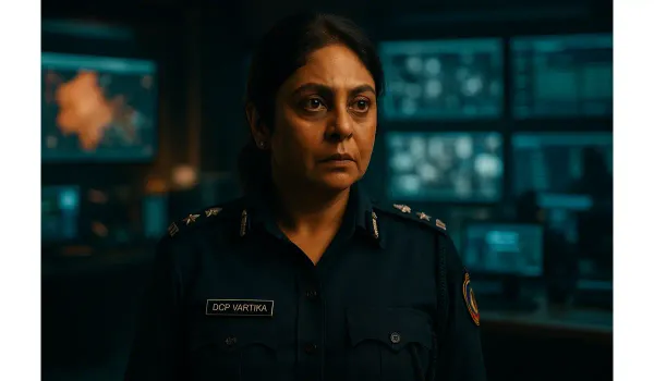 Delhi Crime Season 3 Shefali Shah return scene