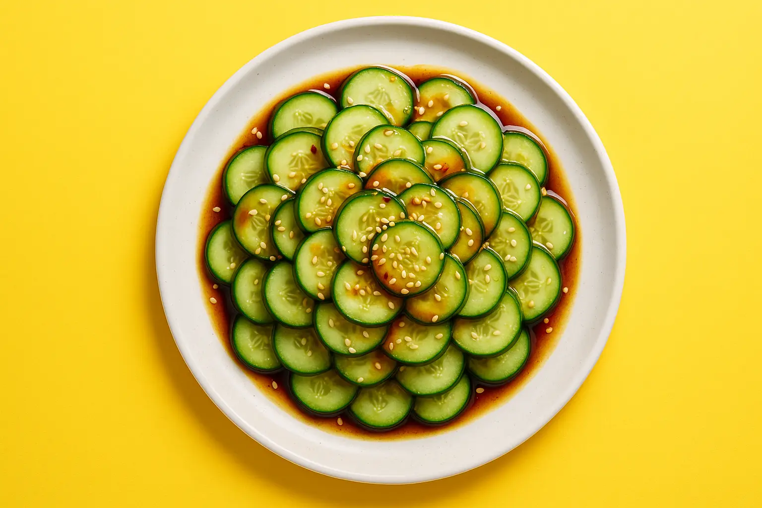 viral food trends on TikTok worth trying cucumber salad recipe
