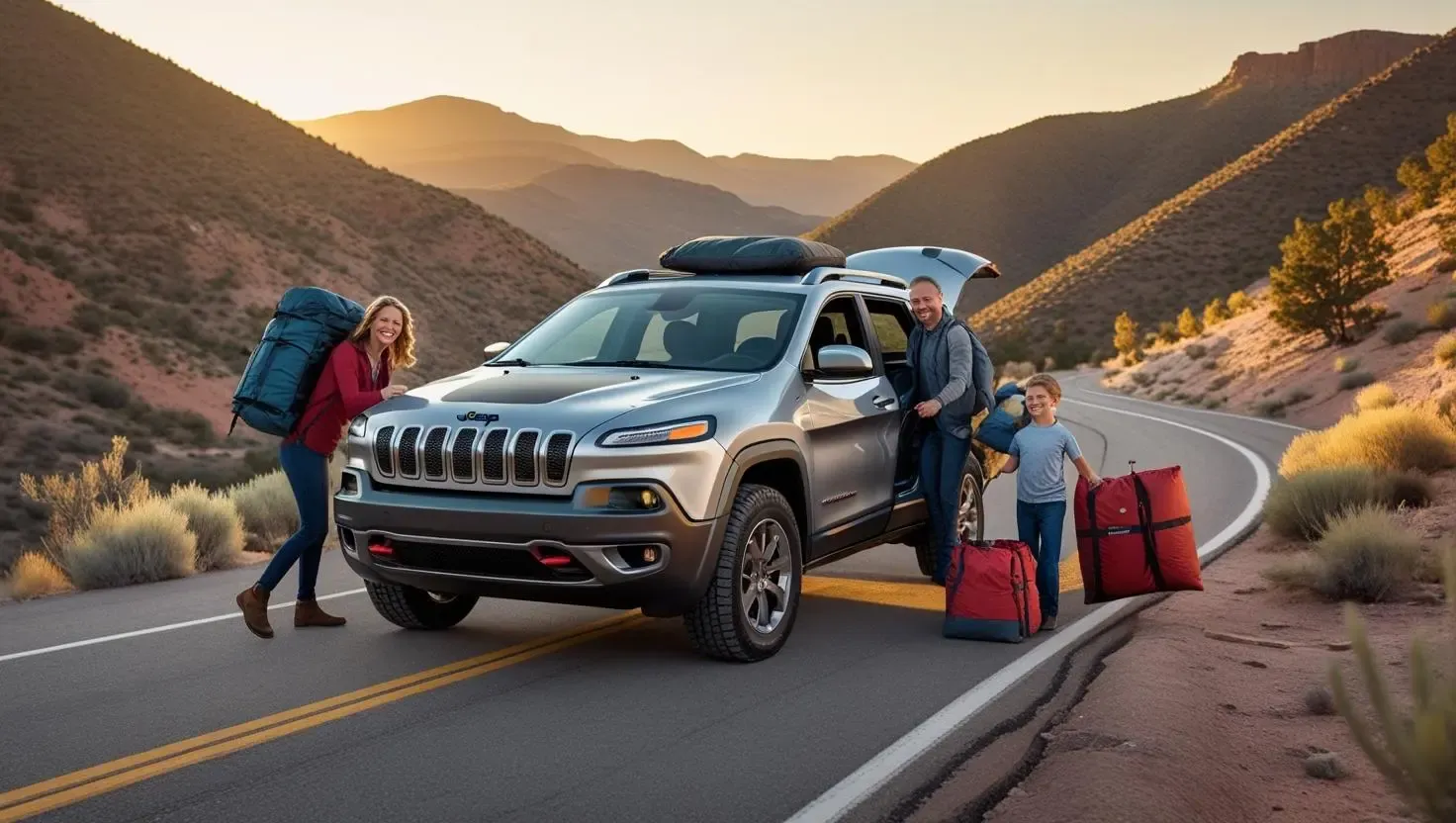 Jeep Cherokee for family road trips in the USA