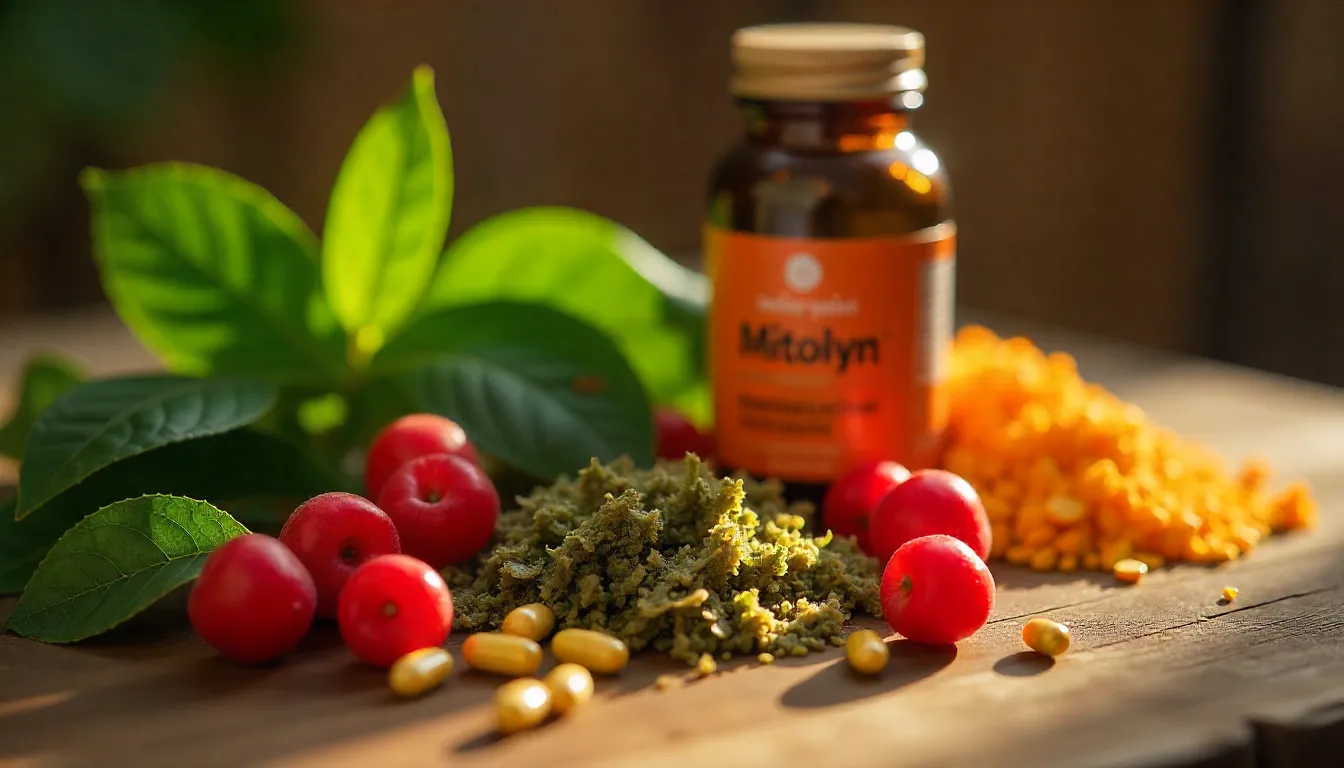 Natural ingredients in Mitolyn for safe weight loss and mitochondrial health.