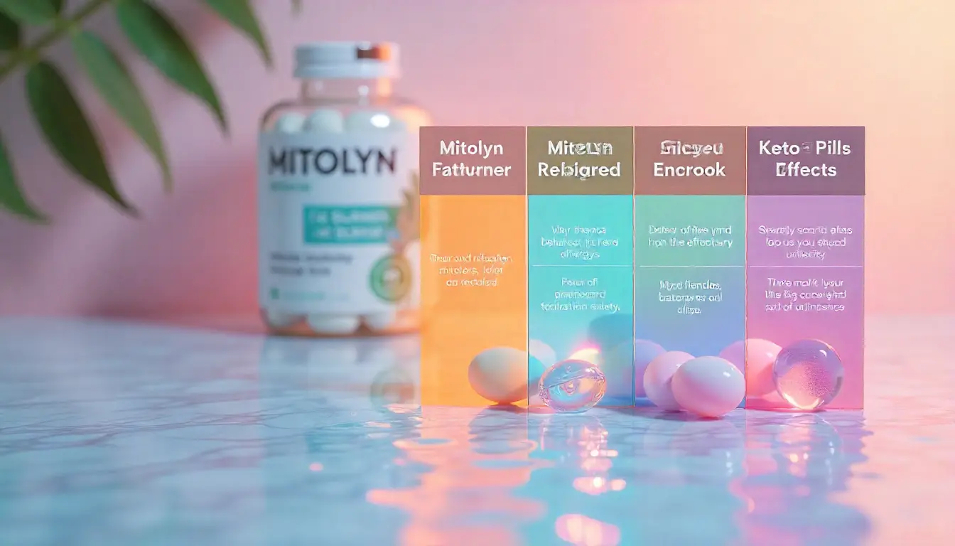 Comparison table of Mitolyn vs. fat burners and keto pills for weight loss success.