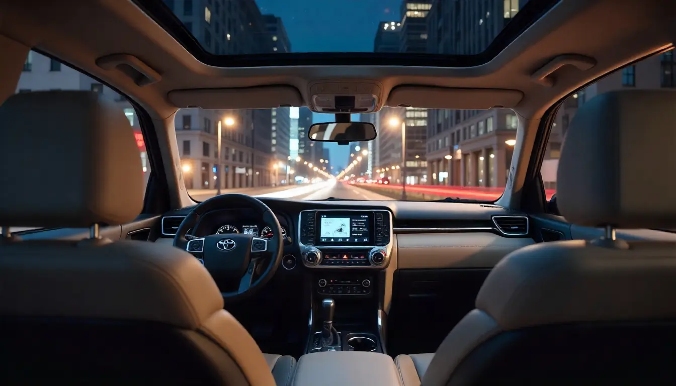 Toyota 4Runner USA new price interior view.