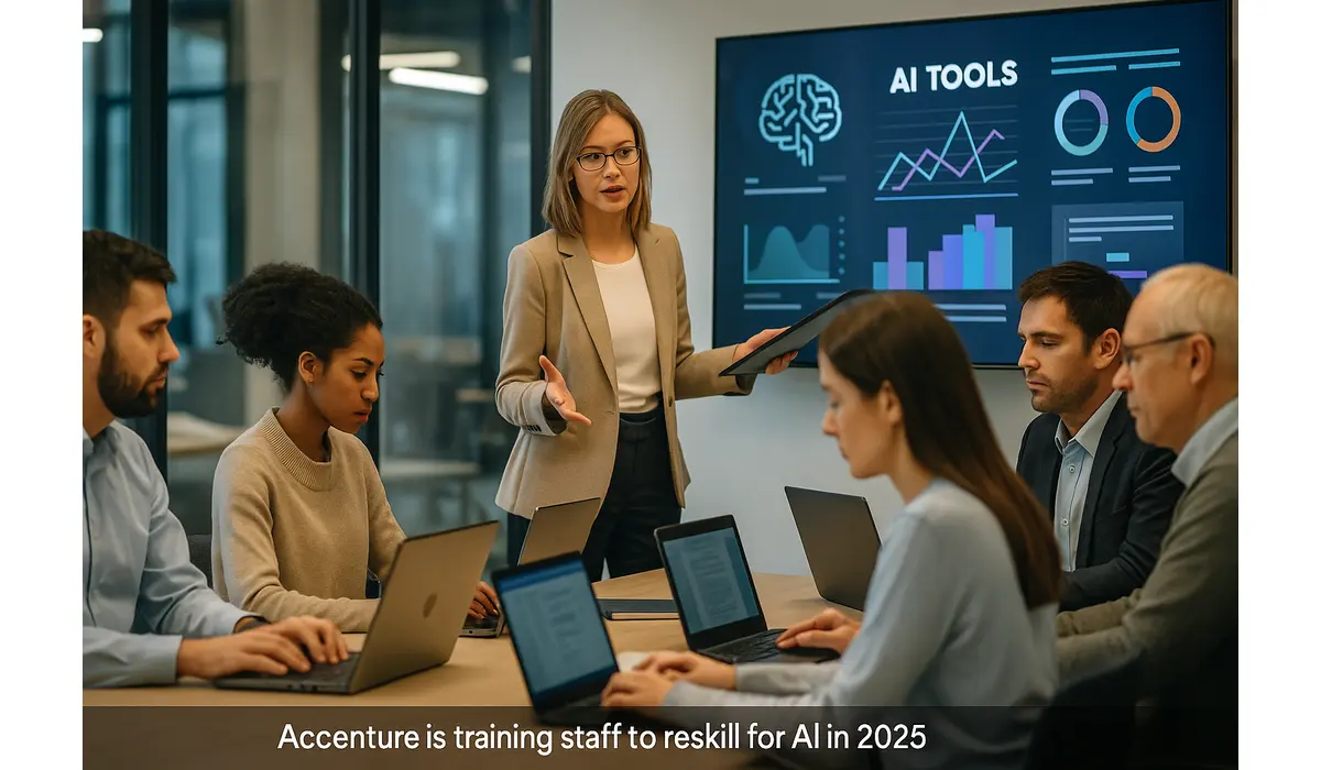 accenture exit staff who can’t reskill for AI 2025