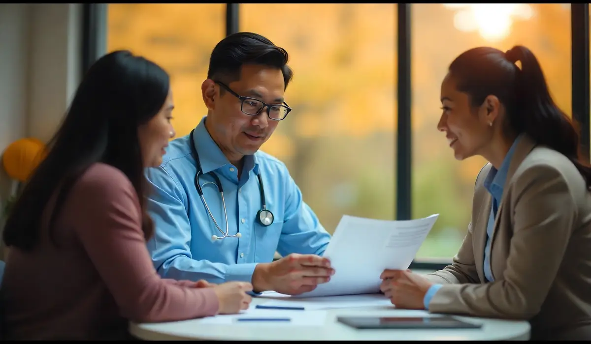 discussing autism causes with doctors