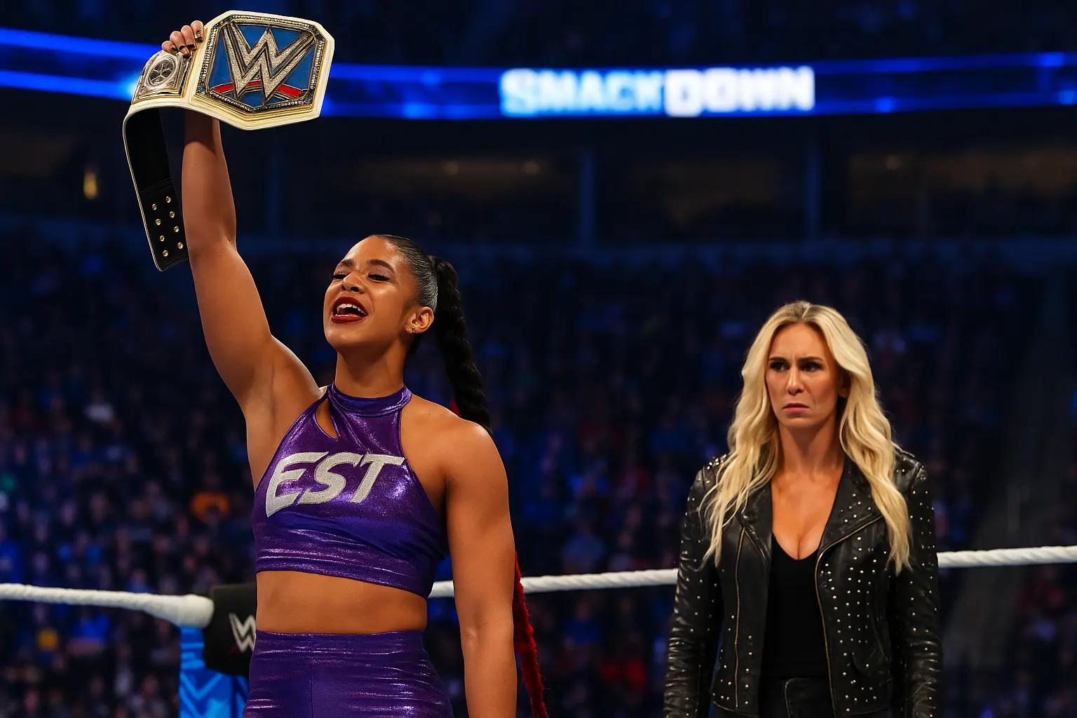 bianca belair vs charlotte flair smackdown women’s championship prediction