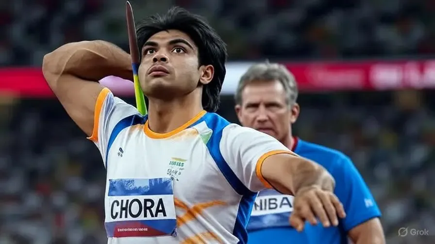 Neeraj Chopra performance at Javelin Throw World Championship 2025.